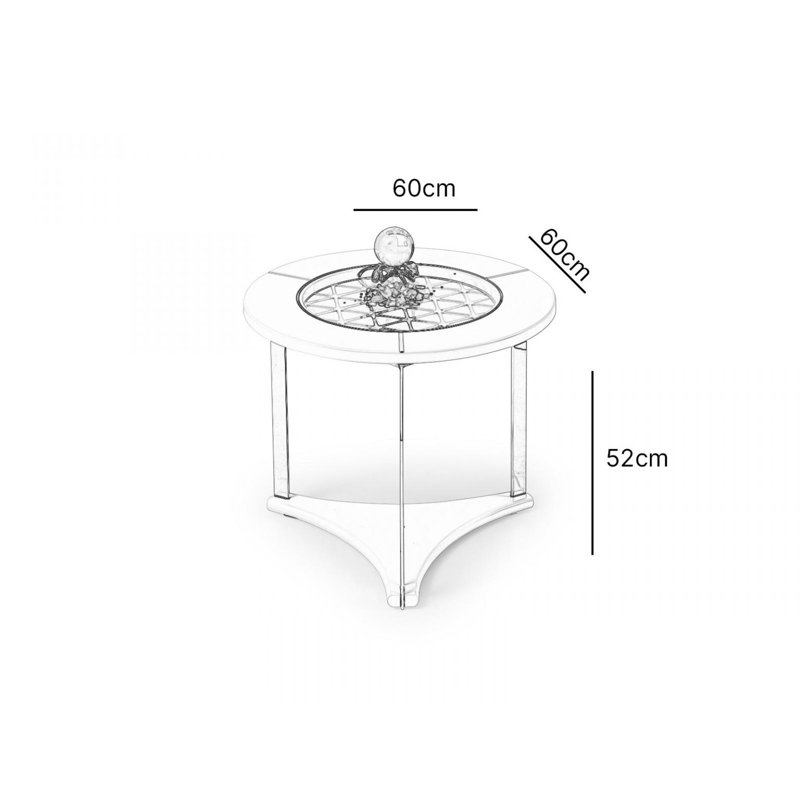 Table d'appoint Everly Quinn