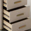 Multi-layer solid wood board desk