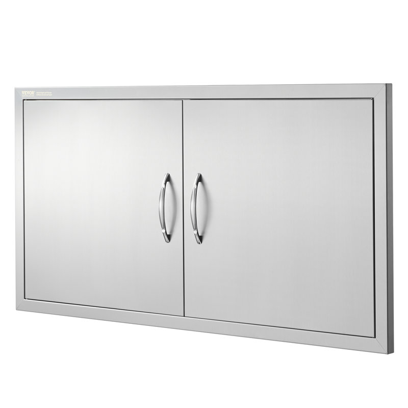 42'' Stainless Steel Double Outdoor Kitchen Access Door