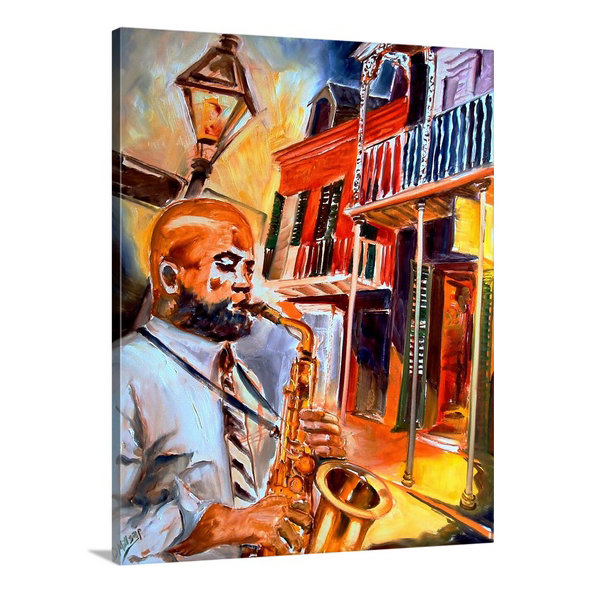 Bebe " Big Easy Jazz " by Diane Millsap Charlton Home® 