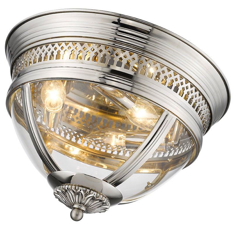 Stainforth Flush Mount, Nickel
