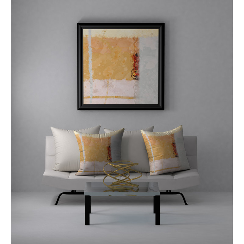 Housse de coussin carrée/insert true serene, 18" x 18"