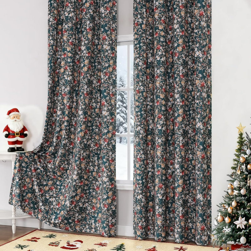 Velvet Blackout Curtain Panel Pair