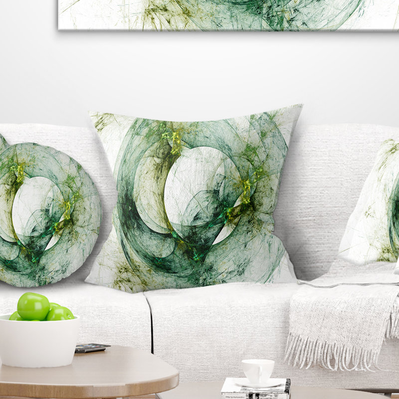 Coussin abstrait abstrait, 16 po x 1 po, Coussin décoratif