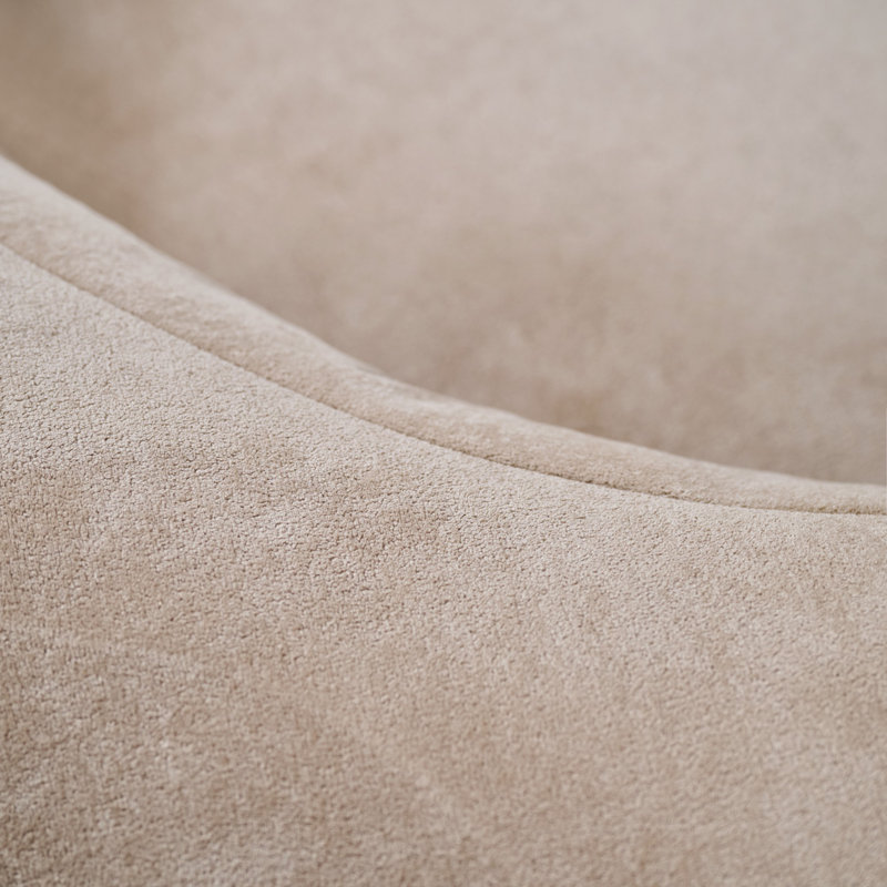 Canapé-coussin Compression Oversize, Fausse fourrure kaki
