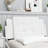 vidaXL Headboard Cushion White-963410901-990802297