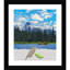 Cadre photo noir en bois noir-741589003