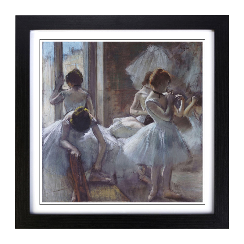 Edgar Degas - Single Picture Frame Painting, Black