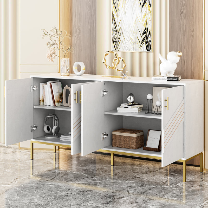 160cm Sideboard, White