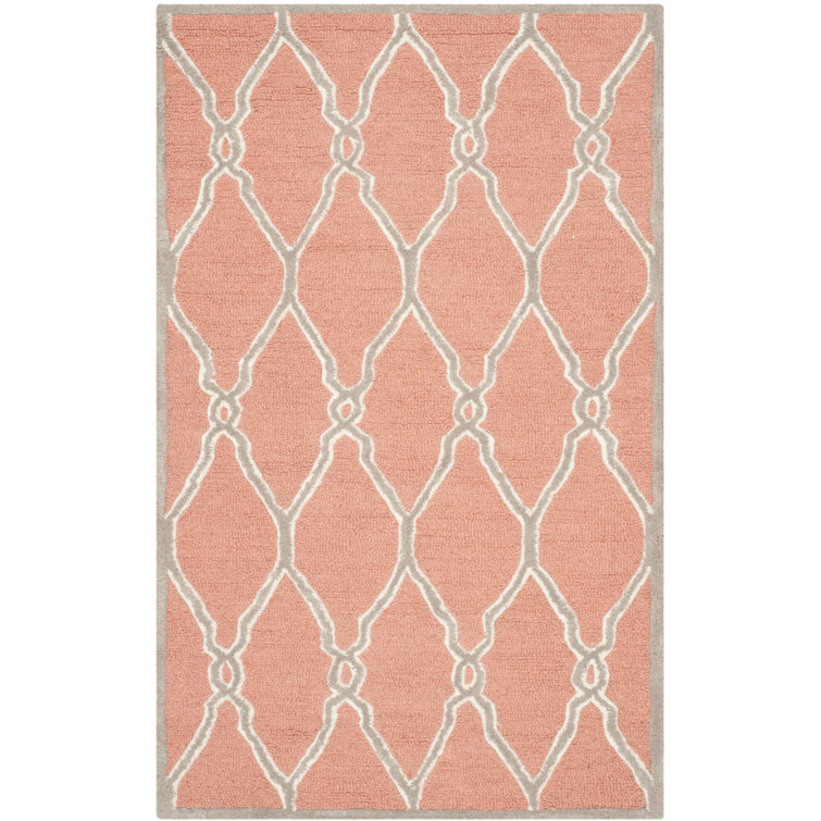 Albatross Geometric Wool Hand Woven Area Rug