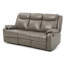Canapé contemporain gris à trois places-1545515406