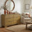 Locke Transitional Solid Wood Curved Edges 6 Drawer Dresser