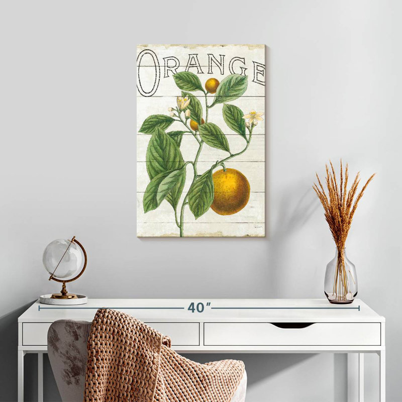 Yarlin Classic Citrus III Shiplap, 24" H x 16" W