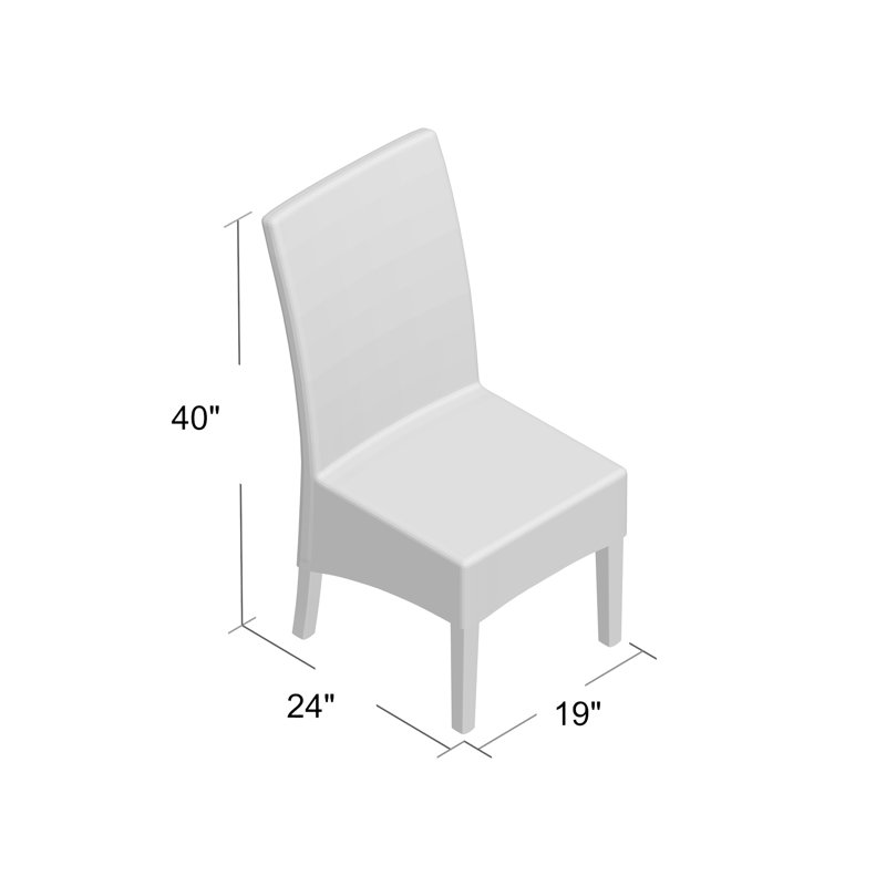 18'' H Mahogany Side Chair, 1