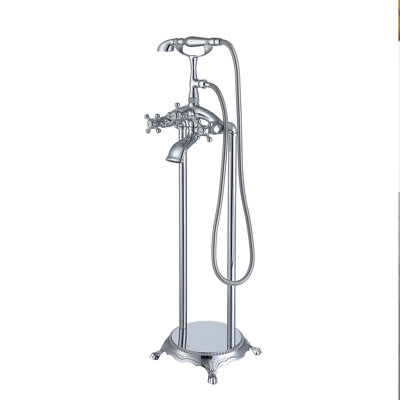 Freestanding Tub Filler with Diverter