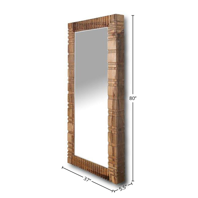 Imogen Solid Wood Framed Wall Mounted Mirror