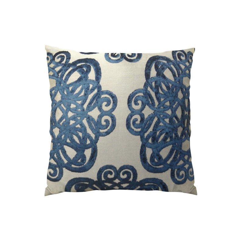 Archetype Sapphire Throw Pillow, 12" H x 20" W