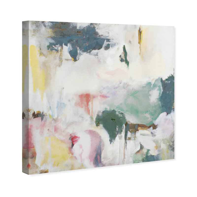 Abstrait abstrait surréel, impressions sur toile rustique blanche, H 20 po x l 20 po x P 0,8 po