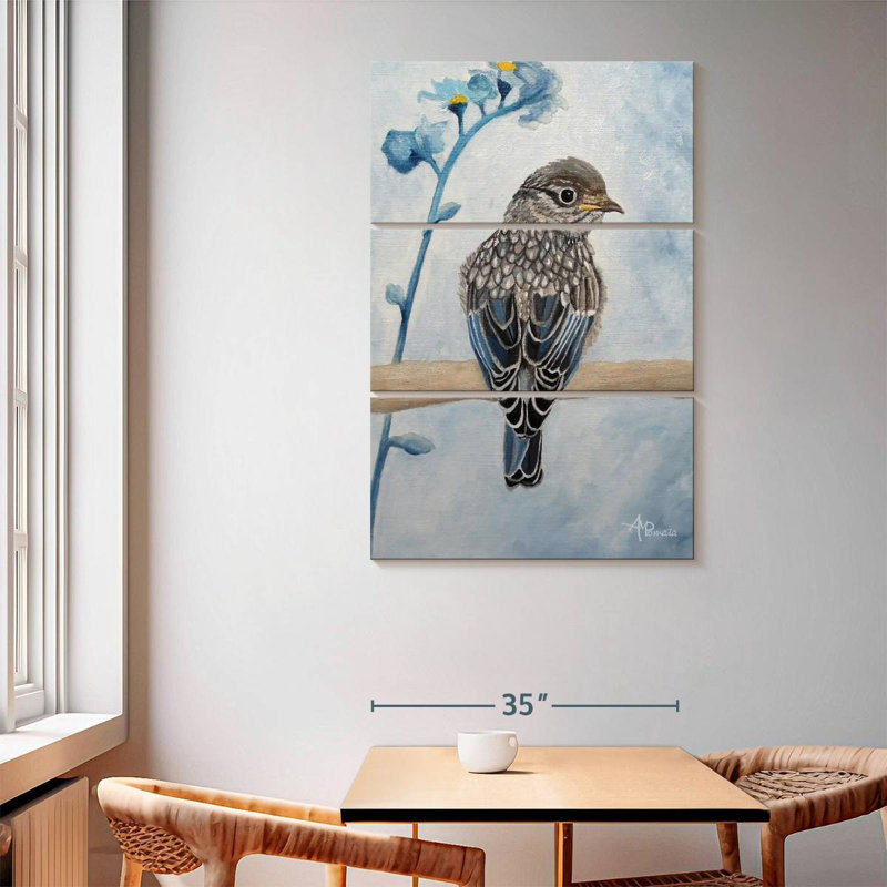 Brampt Perked And Perched, 65" H x 42" W