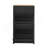 Functional Entryway Organizer With 2 Flip Drawers, Wood Grain Pattern Top Shoe Cabinet With Drawer, Free Standing Shoe Rack With Adjustable Panel For Hallway-795233234
