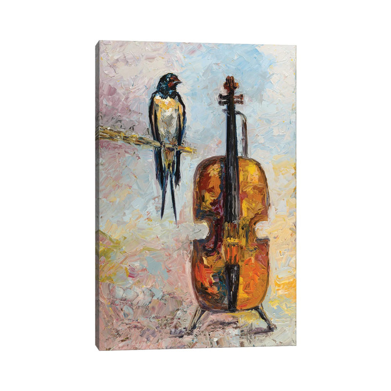 Stand By Me by Dana Sorokina - No Frame Gallery-Wrapped Canvas Giclée on Canvas, 66.04 cm H x 45.72 cm W