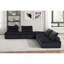 Canapé modulaire en velours confortable