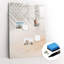 Magnetic Glass Photo Memo Board