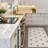 Tuxedo Black Cushioned Kitchen Mat-115145760