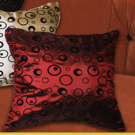 Silky Bombay Design Reversible Pillow Cover