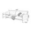 Canapé modulaire 70,87 po-129694130