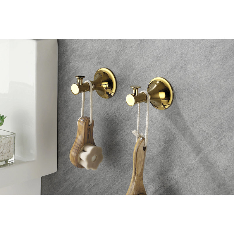 Ensemble de 6 serviettes en laiton pour salle de bain