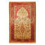 Double-Sided Persian Hand-knotted Silk Quchan Rug 4'6'' X 6'9''