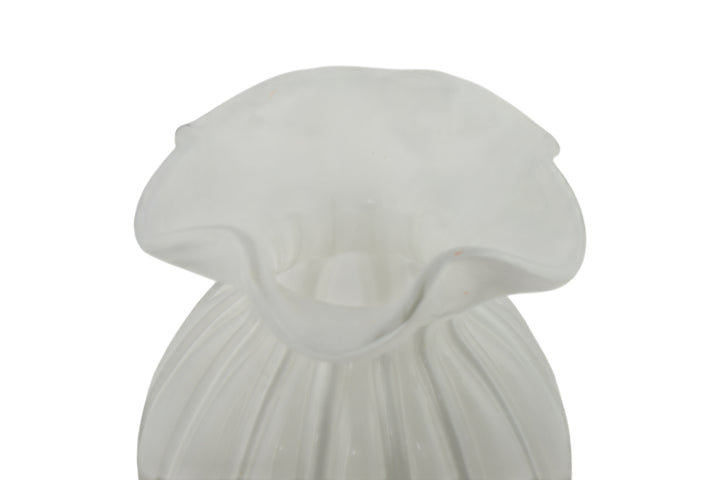 Vase en verre 8 po