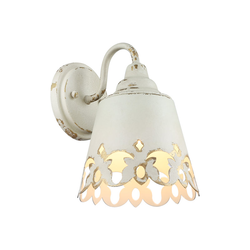 Demis 1-Light Vanity Light in Antique Ivory