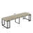 23.62"- 118"Modern Extendable Dining Table,Seats 2-10 People,,Space-Saving Wood Dining Table for Kitchen/Dining Room/Living Room,Perfect for Family Gatherings/Parties-882660071