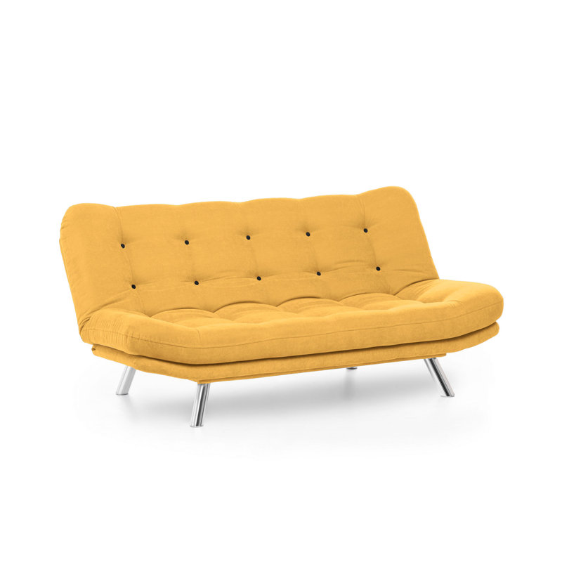 Canapé sans accoudoirs 23 po, Mustard 100% Polyester
