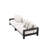 Cap-Antibes 108'' Wide Straight Aluminum Patio Sofa with Sunbrella® Cushions-69218628