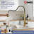 GIMILI  Touchless Kitchen Faucet with Pull Down Sprayer Motion Sensor Smart Hands-Free Activated Single Hole Spring Faucet for Kitchen Sink-108625706