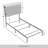 Iseah Upholstered Sleigh Bed-1201553926-1201553931