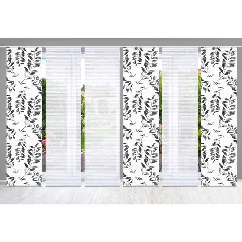 Semi Sheer Sliding Panel