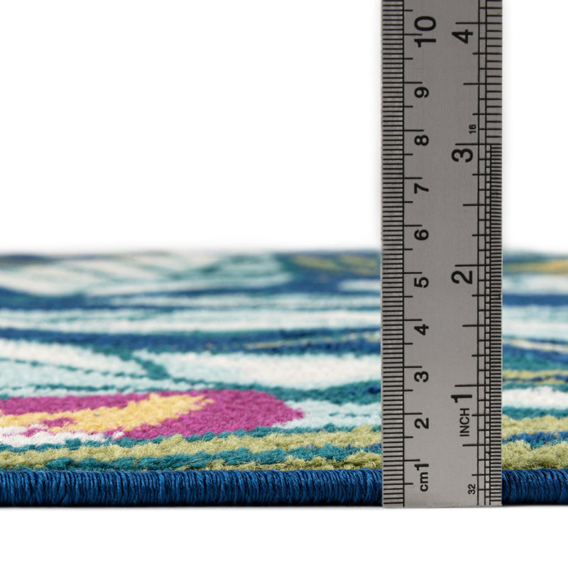 Bloom Floral Indoor Rug, Rectangle 10' x 14'