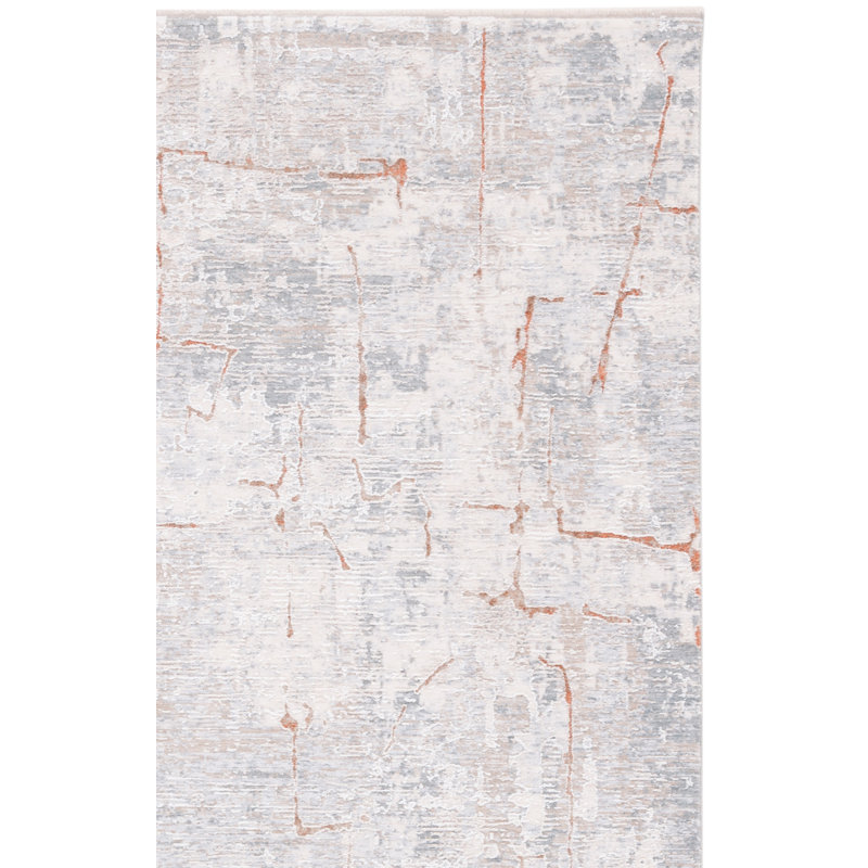 Breseis Performance Abstract Rug, Runner 2' x 8'