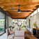Imamuddin 60'' 3-Blade Modern Ceiling Fan with LED Lights and Remote Control for Indoor/Covered Outdoor, 6 Speed Reversible DC Motor, tri-Colour Temperatures, 6''/12'' Downrods