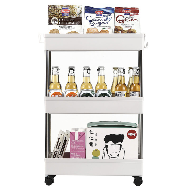 62cm H x 40.5cm W Utility Cart with Wheels