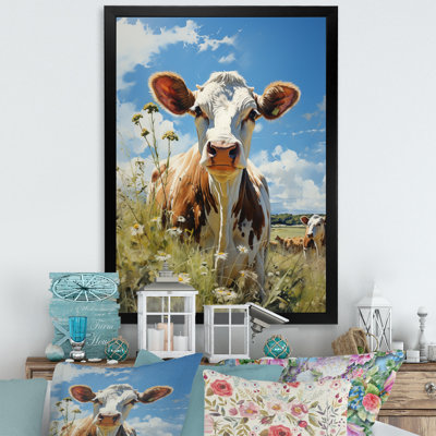 " Cow Gentle Portrait I "