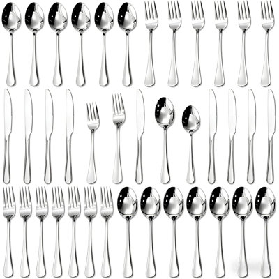 40-piece Silverware Set For 8