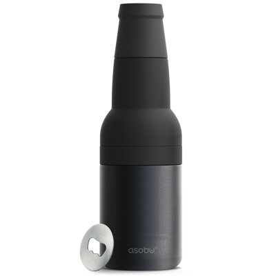 Porte-canettes et bouteilles en acier inoxydable Frosty Beer 2 Go