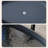 Barre CASAINC 67" x 33.46" Cement Freestanding Solid Surface Soaking Bathtub with Overflow Hole ＆ Center Drain, Oval