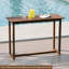 Table de bar d'extérieur 59 pouces avec plateau à lattes rectangulaire pour spa