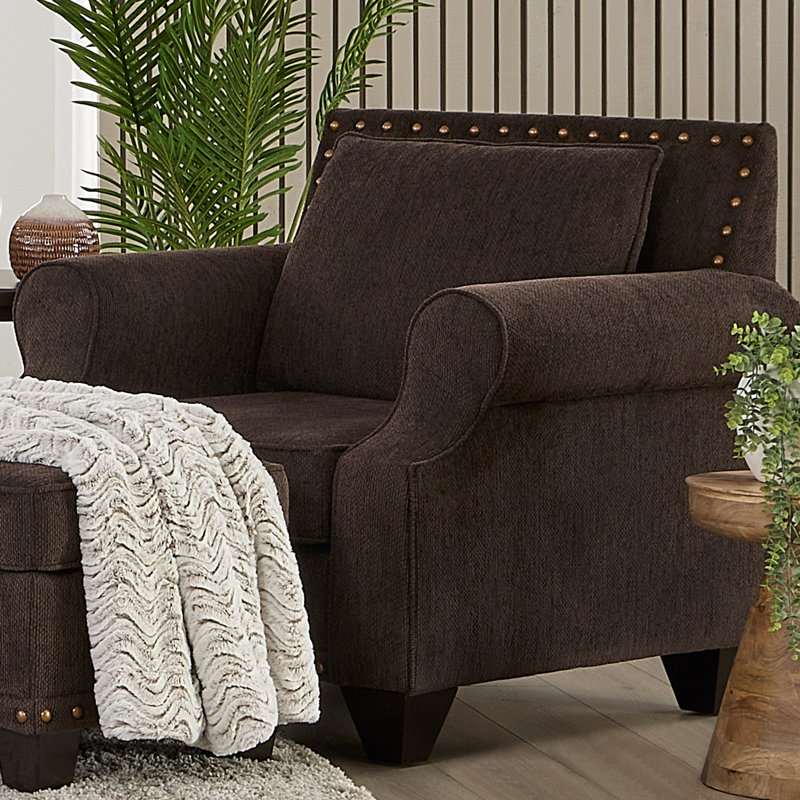  Chaise rembourrée 24825, Largo Carob, Caroube Largo